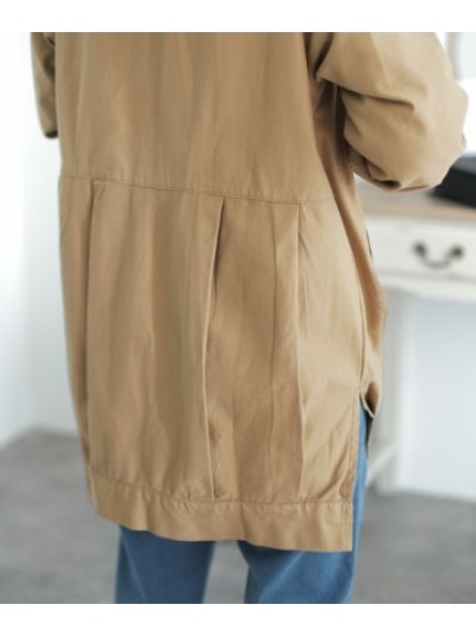 裾タックフードジャケット　大きいサイズ レディース（ブルゾン・ジャンパー・ライダース）POUR VOUS（プールヴー (Lー4L)）  20