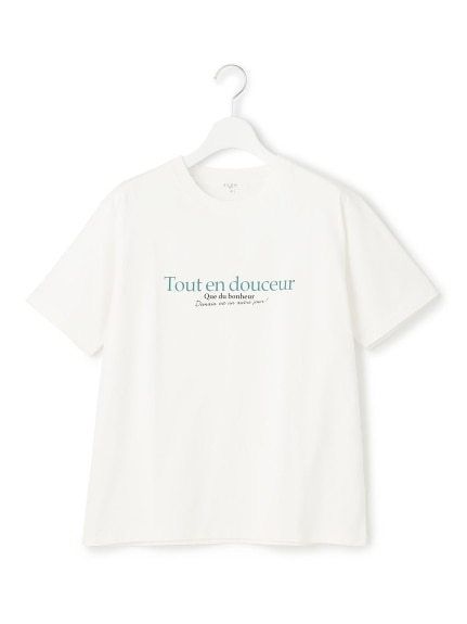 【SLOW/洗える】ロゴ Tシャツ（Tシャツ）23区（ニジュウサンク (Lー3L)）  07