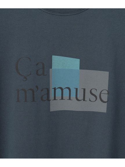【洗える】Ca mamuse ロゴ TEE（カットソー・プルオーバー）23区（ニジュウサンク (Lー3L)）  13