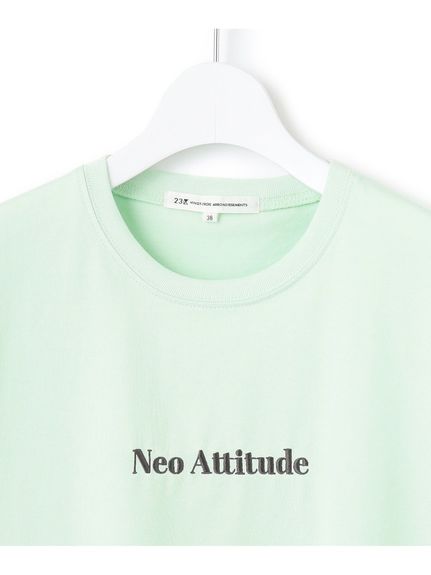 【洗える】Neo Attitude ロゴTシャツ（カットソー・プルオーバー）23区（ニジュウサンク (Lー3L)）  17