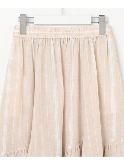 【洗える】LIBECO ティアード スカート（ひざ丈スカート）23区（ニジュウサンク (Lー3L)）  29