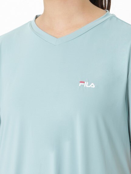 冷感チュニックTシャツ　大きいサイズ レディース（チュニック）FILA（フィラ (Lー10L)）  04
