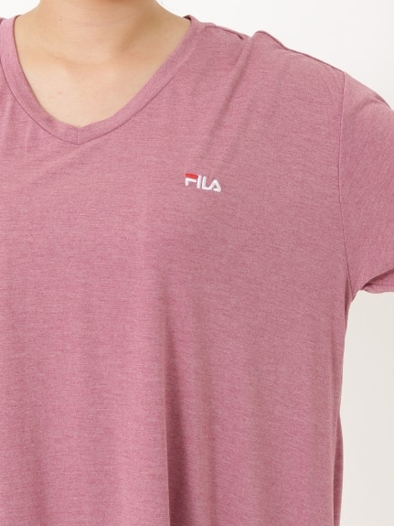 デザインチュニックTシャツ　大きいサイズ レディース（チュニック）FILA（フィラ (Lー10L)）  05