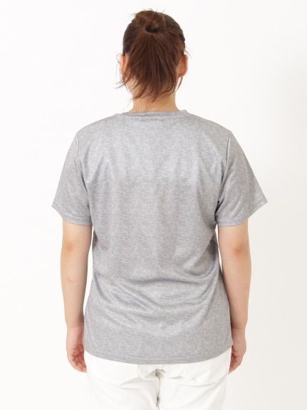 接触冷感ロゴTシャツ　大きいサイズ レディース（Tシャツ）FILA（フィラ (Lー10L)）  02