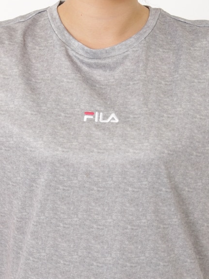 接触冷感ロゴTシャツ　大きいサイズ レディース（Tシャツ）FILA（フィラ (Lー10L)）  05