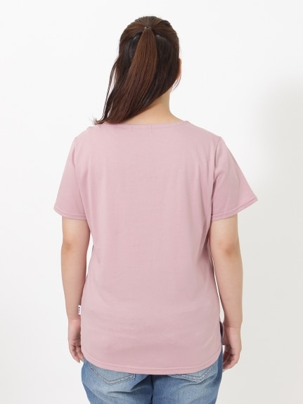 コットンTシャツ　大きいサイズ レディース（Tシャツ）FILA（フィラ (Lー10L)）  02