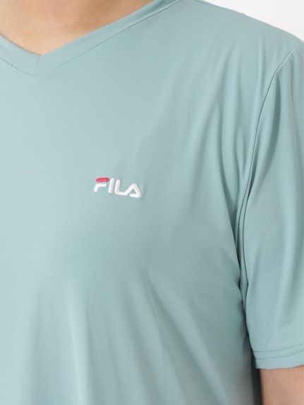 ひんやりタッチチュニックTシャツ　大きいサイズ レディース（Tシャツ）FILA（フィラ (Lー10L)）  05