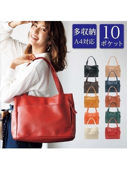 Alinoma】【多収納】通勤・通学に大人気！ A4サイズ対応の優秀バッグ ...