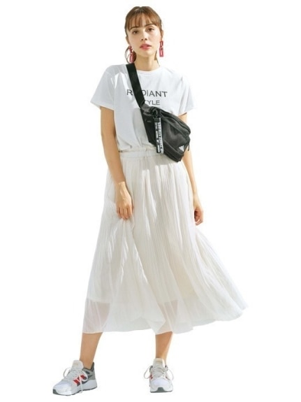 裾消しプリーツロングスカート　大きいサイズ レディース（ロング丈・マキシ丈スカート）ジーラ（GeeRAファッション）（ジーラ(Lー6L)）  23