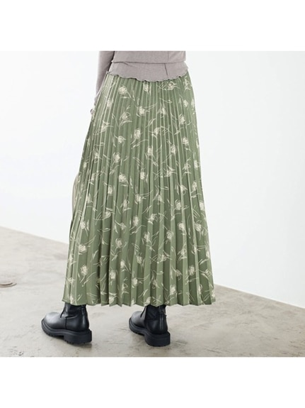 アコーディオンプリーツスカート　大きいサイズ レディース（ロング丈・マキシ丈スカート）ジーラ（GeeRAファッション）（ジーラ(Lー6L)）  85