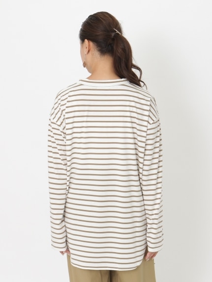 裾ラウンドデザインＴシャツ　大きいサイズ レディース（Tシャツ）ジーラ（GeeRAファッション）（ジーラ(Lー6L)）  16