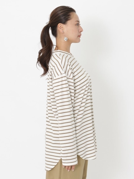 裾ラウンドデザインＴシャツ　大きいサイズ レディース（Tシャツ）ジーラ（GeeRAファッション）（ジーラ(Lー6L)）  17