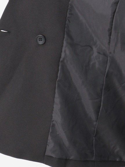 【選べるスーツ】嬉しい機能付！ダブルボタンテーラードジャケット　大きいサイズ レディース 　カセットスーツ（ジャケット（単品））ジーラ（GeeRAファッション）（ジーラ(Lー6L)）  70