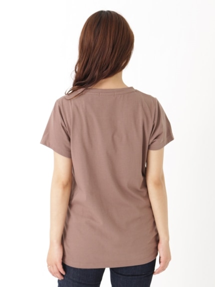 裾ギャザー美ラインクルーネックＴシャツ　大きいサイズ レディース（Tシャツ）ジーラ（GeeRAファッション）（ジーラ(Lー6L)）  18