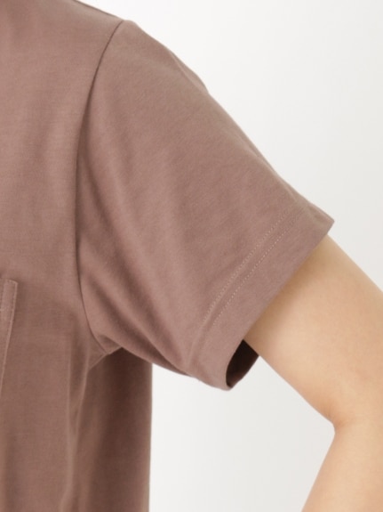 裾ギャザー美ラインクルーネックＴシャツ　大きいサイズ レディース（Tシャツ）ジーラ（GeeRAファッション）（ジーラ(Lー6L)）  22