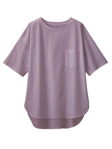 綿１００％ラウンドヘムビッグＴシャツ　大きいサイズ レディース（Tシャツ）ジーラ（GeeRAファッション）（ジーラ(Lー6L)）  13