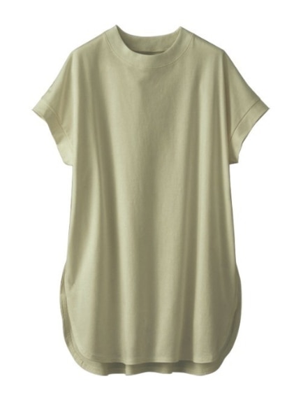 綿１００％フレンチスリーブチュニックＴシャツ　大きいサイズ レディース（Tシャツ）ジーラ（GeeRAファッション）（ジーラ(Lー6L)）  08