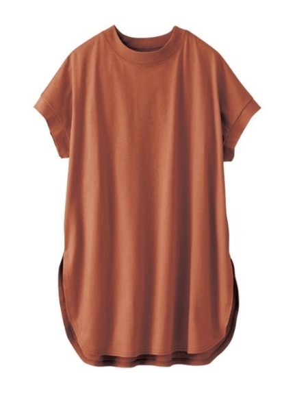 綿１００％フレンチスリーブチュニックＴシャツ　大きいサイズ レディース（Tシャツ）ジーラ（GeeRAファッション）（ジーラ(Lー6L)）  12