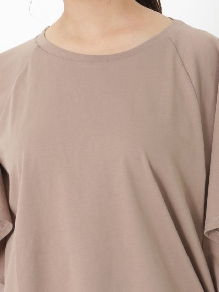 綿１００％フレアースリーブＴシャツ　大きいサイズ レディース（Tシャツ）ジーラ（GeeRAファッション）（ジーラ(Lー6L)）  12