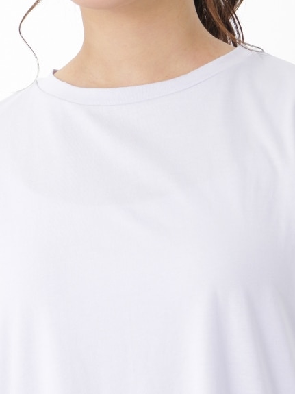 綿１００％裾ボタン使いチュニックＴシャツ　大きいサイズ レディース（チュニック）ジーラ（GeeRAファッション）（ジーラ(Lー6L)）  13