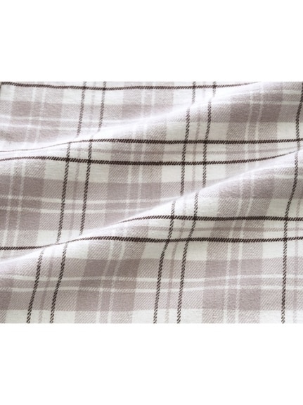 コットンネルシャツパジャマセット（パジャマ）GeeRA（インナー・下着）（ラヴィエンヌ (Lー6L)）  10