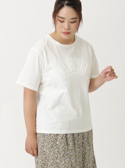 エンボス加工Ｔシャツ　大きいサイズ レディース（Tシャツ）ジーラ（GeeRAファッション）（ジーラ(Lー6L)）  32