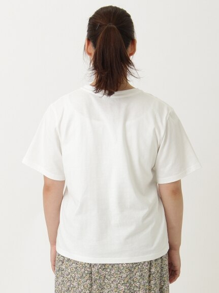 エンボス加工Ｔシャツ　大きいサイズ レディース（Tシャツ）ジーラ（GeeRAファッション）（ジーラ(Lー6L)）  33