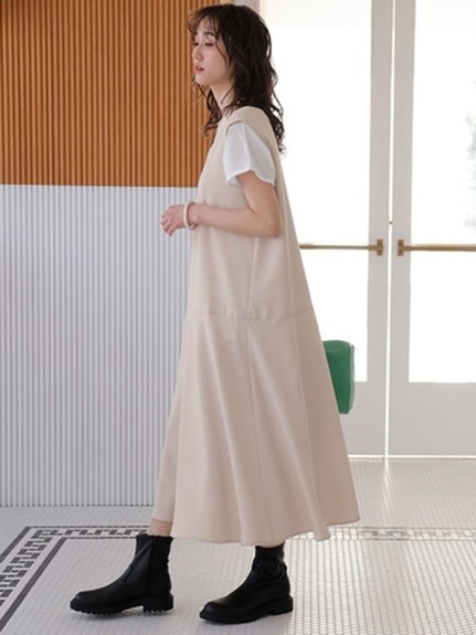 フレアー切替ジャンパースカート　大きいサイズ レディース（ジャンパースカート）ジーラ（GeeRAファッション）（ジーラ(Lー6L)）  11