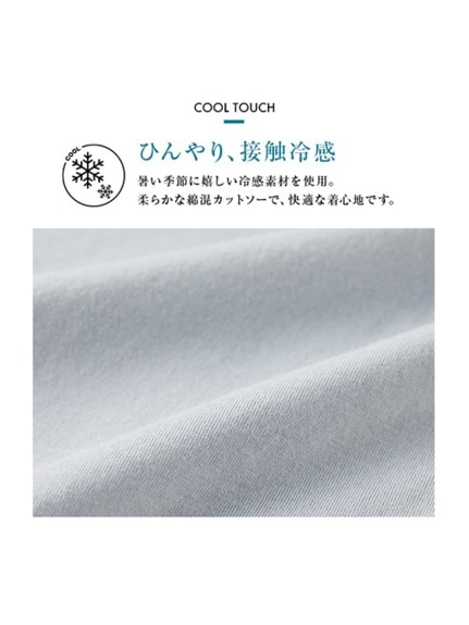 冷感フレアー袖カットソー　大きいサイズ レディース（カットソー・プルオーバー）ジーラ（GeeRAファッション）（ジーラ(Lー6L)）  05