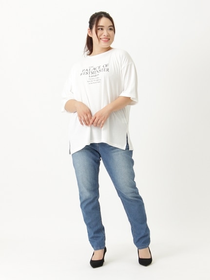 大人プリントＴシャツ　大きいサイズ レディース（Tシャツ）ジーラ（GeeRAファッション）（ジーラ(Lー6L)）  33