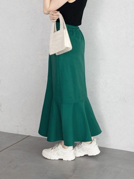 裾切替マーメイドスカート　大きいサイズ レディース（ロング丈・マキシ丈スカート）ジーラ（GeeRAファッション）（ジーラ(Lー6L)）  10