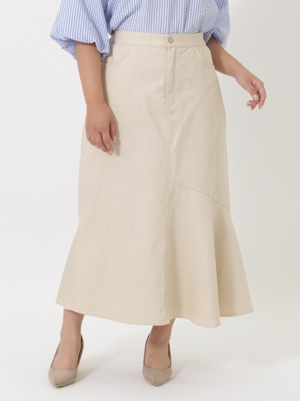 裾切替マーメイドスカート　大きいサイズ レディース（ロング丈・マキシ丈スカート）ジーラ（GeeRAファッション）（ジーラ(Lー6L)）  29