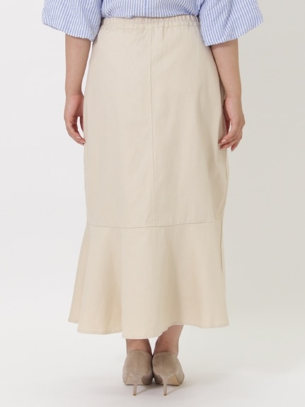 裾切替マーメイドスカート　大きいサイズ レディース（ロング丈・マキシ丈スカート）ジーラ（GeeRAファッション）（ジーラ(Lー6L)）  30