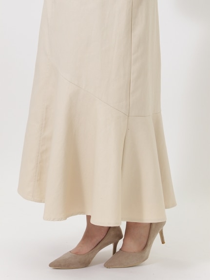 裾切替マーメイドスカート　大きいサイズ レディース（ロング丈・マキシ丈スカート）ジーラ（GeeRAファッション）（ジーラ(Lー6L)）  34