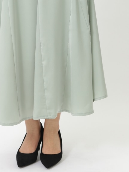 マチ付フレアーロングスカート　大きいサイズ レディース（ロング丈・マキシ丈スカート）ジーラ（GeeRAファッション）（ジーラ(Lー6L)）  15