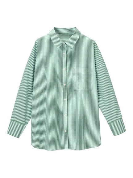 襟付ストライプカラーシャツ　大きいサイズ レディース（シャツ・ブラウス）ジーラ（GeeRAファッション）（ジーラ(Lー6L)）  15