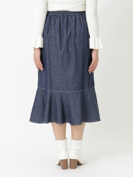 デニムマーメイドスカート　大きいサイズ レディース（デニムスカート）ジーラ（GeeRAファッション）（ジーラ(Lー6L)）  11