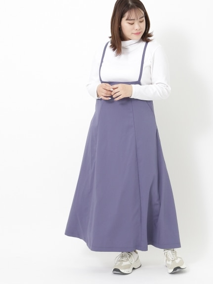 サロペットジャンパースカート　大きいサイズ レディース（ジャンパースカート）ジーラ（GeeRAファッション）（ジーラ(Lー6L)）  14