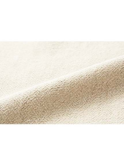 綿麻きれいめワイドパンツ　大きいサイズ レディース（ワイドパンツ・ガウチョパンツ）ラナン（Ranan）（ラナン (Lー7L)）  03