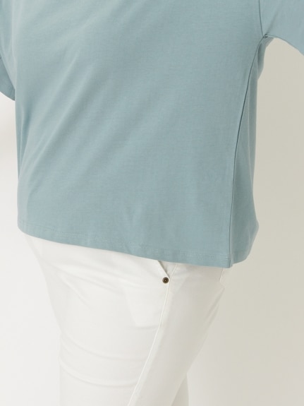 ＜U.S. POLO ASSN.＞綿１００％Tシャツ　大きいサイズ レディース（Tシャツ）ラナン（Ranan）（ラナン (Lー7L)）  17