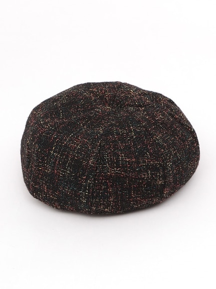ツイードベレー帽（帽子）チチカカ（チチカカ (Lー5L)）  02