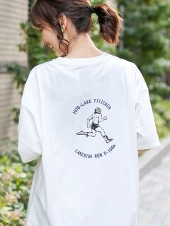 【夏新着】【男女兼用】ステップマーク ルチャマラソンTシャツ