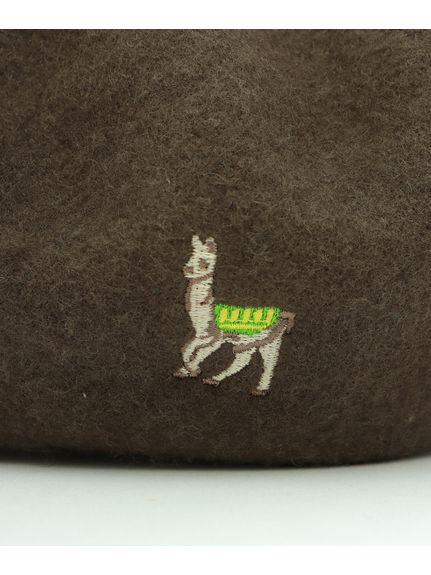 ワンポイントリャマベレー帽（帽子）チチカカ（チチカカ (Lー5L)）  15