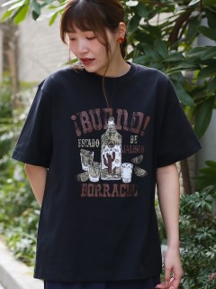 【3-5L】（男女兼用）テキーラ Tシャツ　大きいサイズ レディース