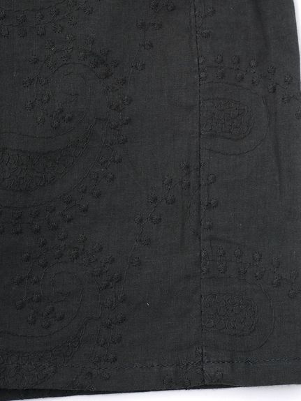 ペイズリー総柄刺繍　スカート（ロング丈・マキシ丈スカート）チチカカ（チチカカ (Lー5L)）  11