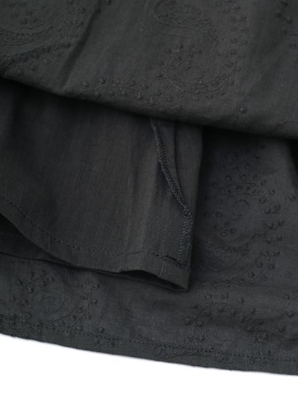 ペイズリー総柄刺繍　スカート（ロング丈・マキシ丈スカート）チチカカ（チチカカ (Lー5L)）  12