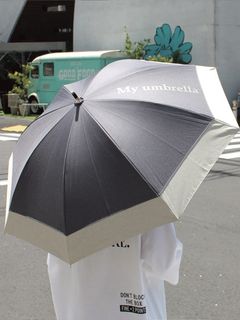 完全遮光シャンブレー調晴雨兼用傘