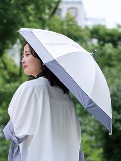 完全遮光シャンブレー調晴雨兼用傘