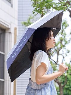 完全遮光折り畳み晴雨兼用傘