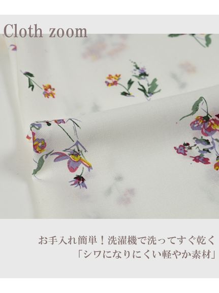 一気に華やぐ花柄デザインのフレアチュニック（チュニック）JANJAM（ジャンジャン　コレクション (Lー8L)）  11